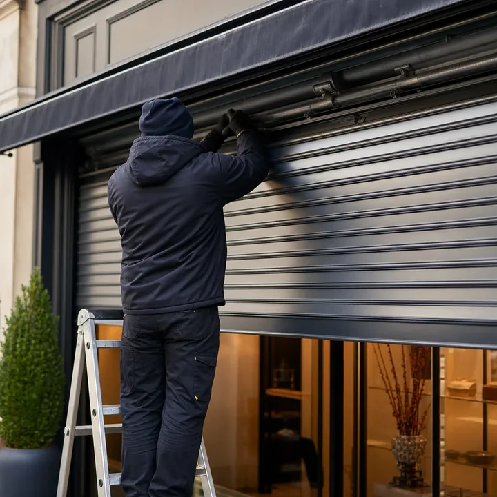 Store et rideau métallique - Serrurier Carrières-sur-Seine